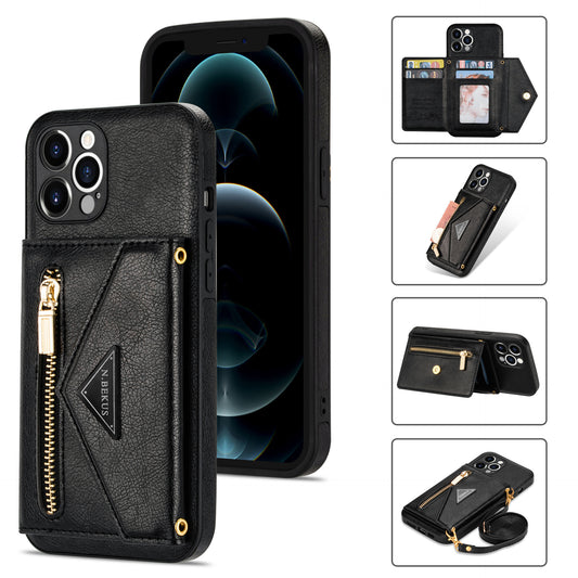 Crossbody Phone Case With Leather Strap And Card Insert | IPhone 14 | IPhone 14 plus | IPhone 14 pro | IPhone 14 Promax