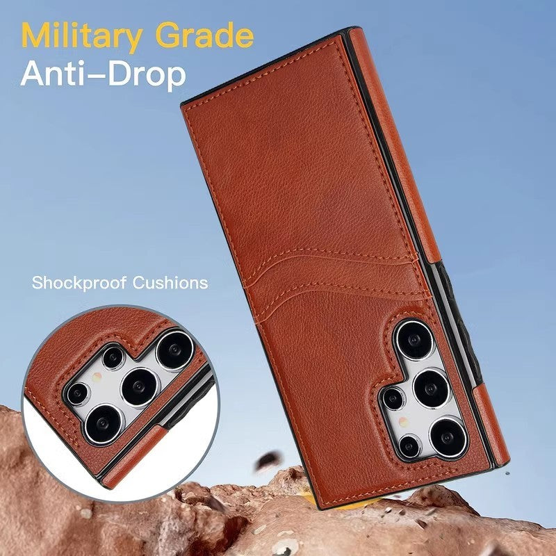 Suitable For Business Simplicity Phone Case Card Holster All Model | Samsung S23 | Samsung S24