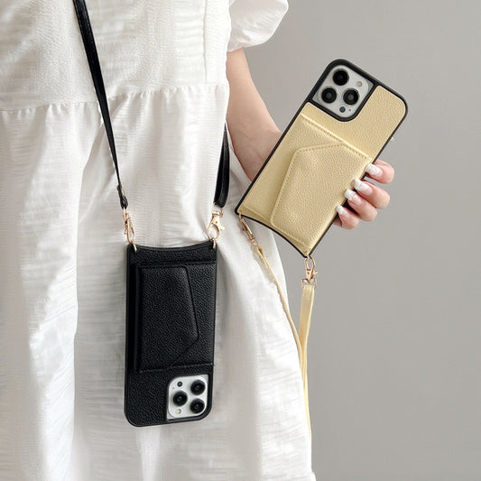 Solid Color Mobile Phone Case With Mirror All Model | iPhone 13 | iPhone 14