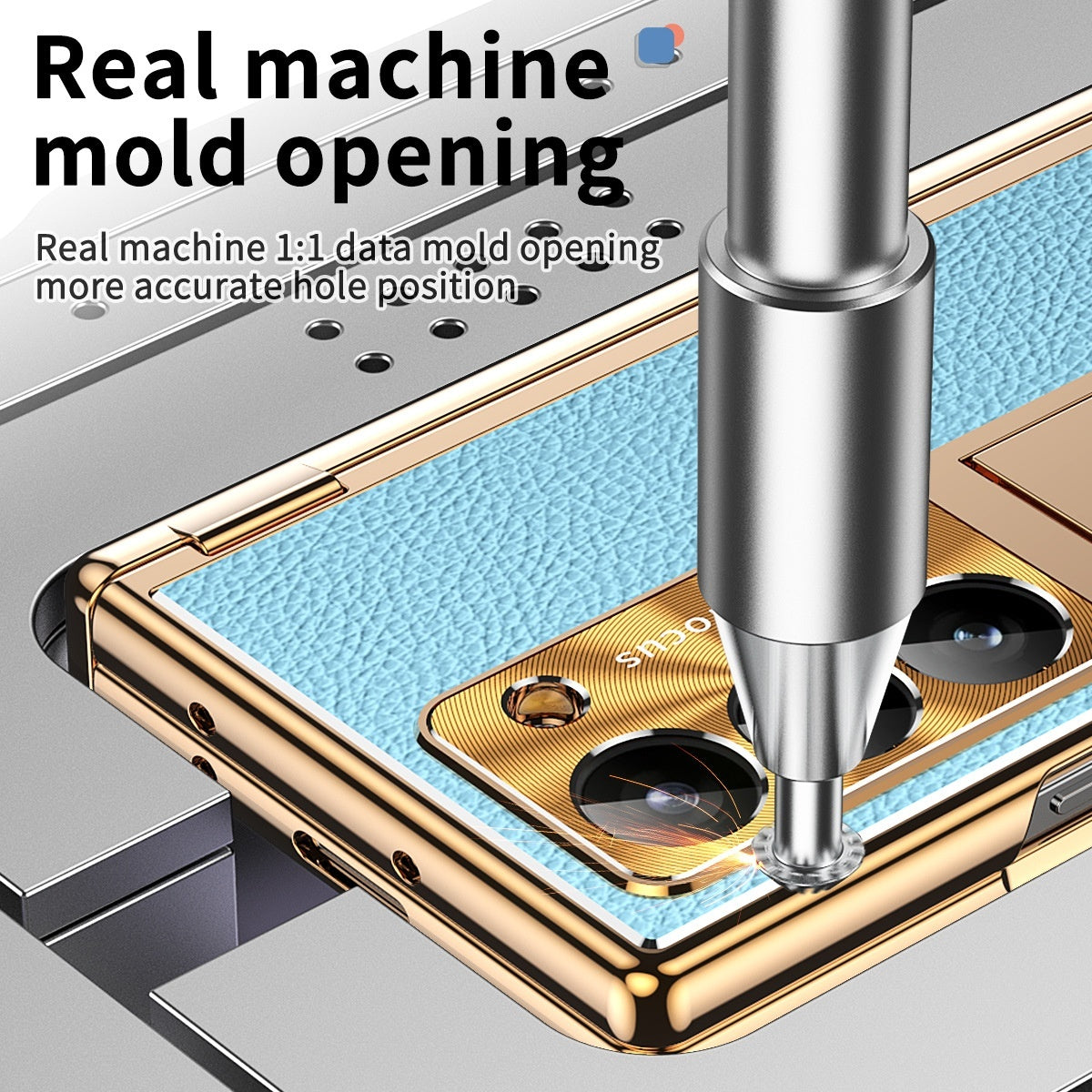 All-inclusive Electroplating Plain Leather Double Hinge Phone Case Hard Case With Pen Slot | Samsung Z Fold 3 |Samsung Z Fold 4 | Samsung Z Fold 5 | Samsung Z Fold 6