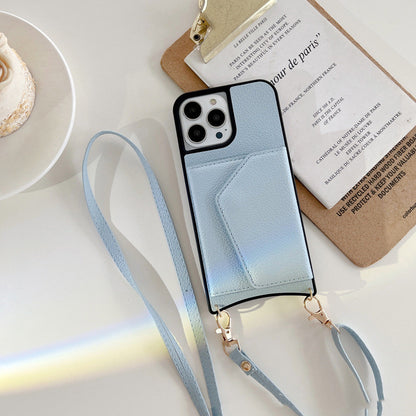 Solid Color Mobile Phone Case With Mirror All Model | iPhone 13 | iPhone 14