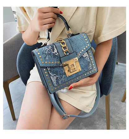 Fashion Alligator Women Shoulder Bags