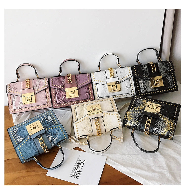Fashion Alligator Women Shoulder Bags