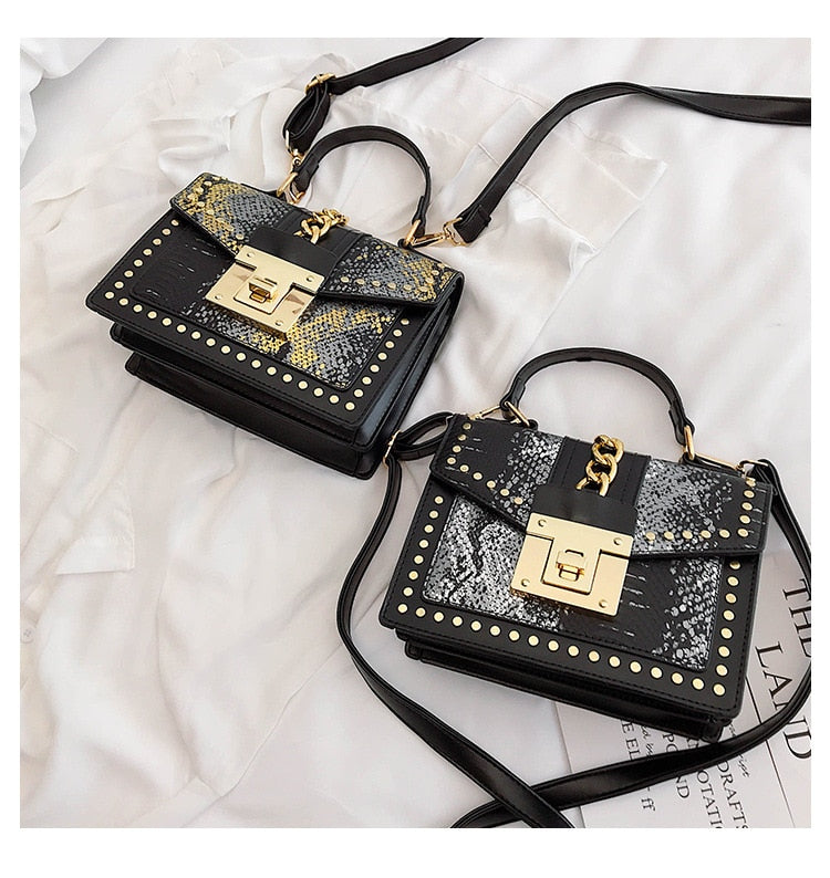 Fashion Alligator Women Shoulder Bags