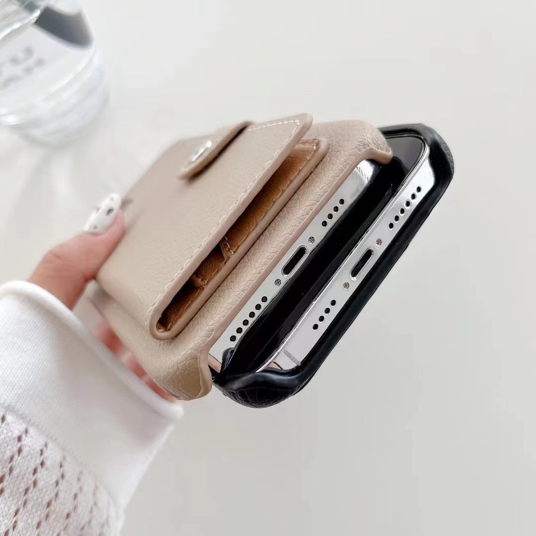 About Phone Case Flip Card Holder Simple | All model Iphone 13 | Iphone 14 | Iphone 15