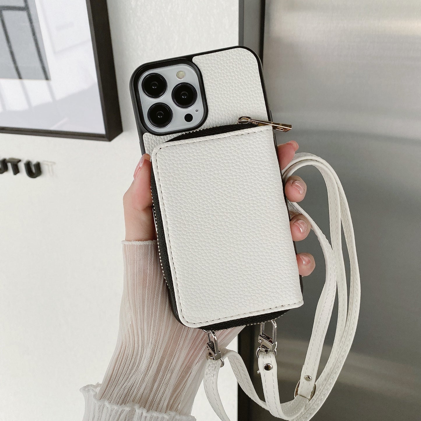 Litchi Patterned Phone Protective Case iphone14 | iphone14 Plus | iphone14 pro | iphone14 Promax