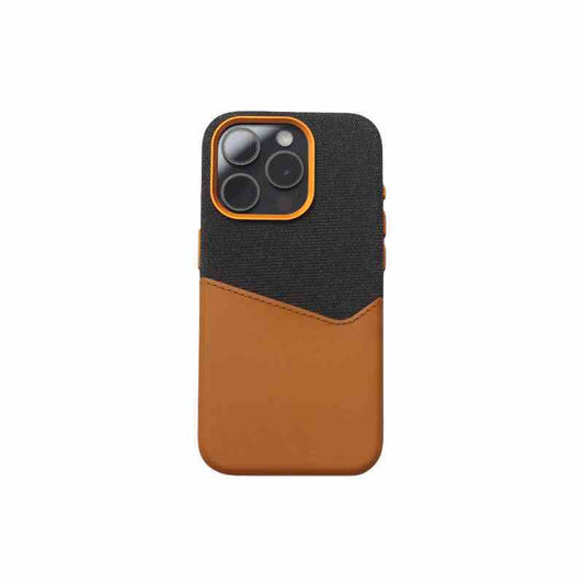 Double Card Leather Magnetic Phone Case | Protective Case Personalized Business Style Compatible With All Model | iPhone 15 | iPhone 16