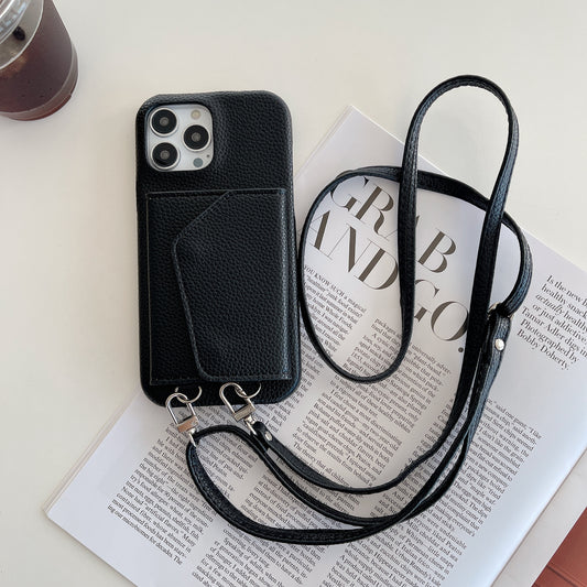 Ladies Card Holder Mirror Protective Shell | All Model for Iphone 14 | iphone 15
