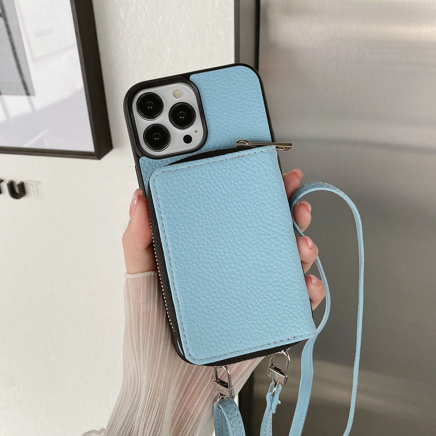 Litchi Patterned Phone Protective Case iphone14 | iphone14 Plus | iphone14 pro | iphone14 Promax
