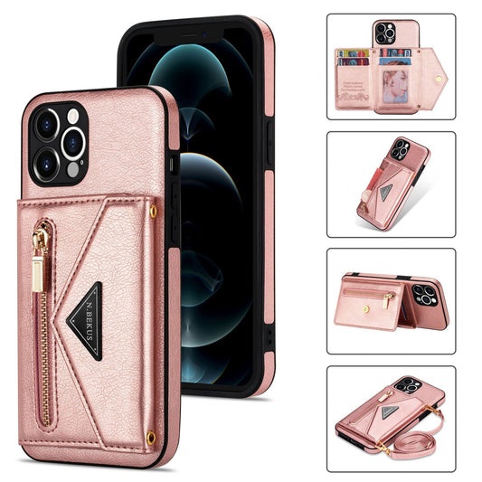 Crossbody Phone Case With Leather Strap And Card Insert | IPhone 14 | IPhone 14 plus | IPhone 14 pro | IPhone 14 Promax