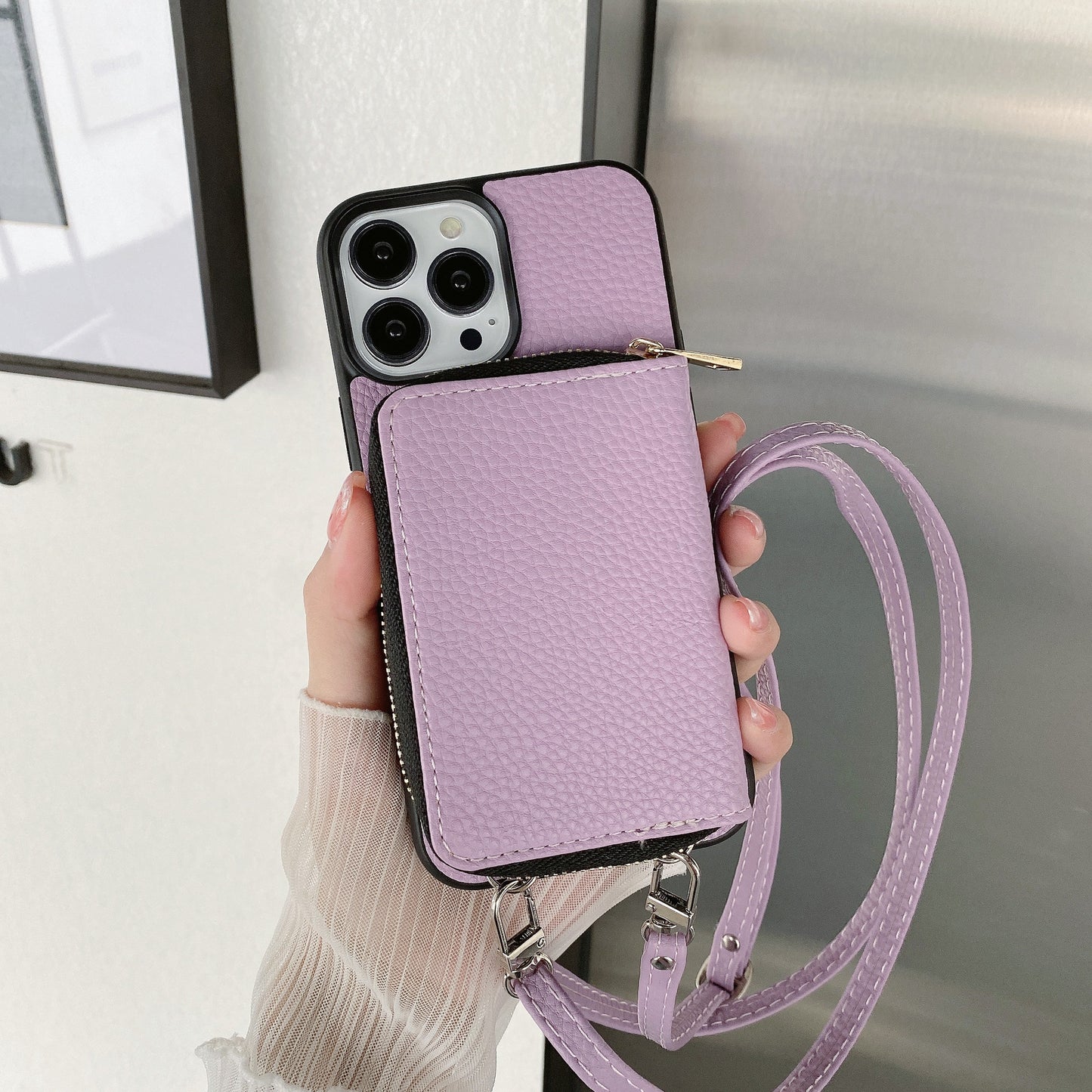 Litchi Patterned Phone Protective Case iphone14 | iphone14 Plus | iphone14 pro | iphone14 Promax