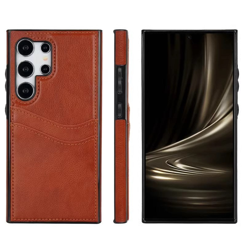 Suitable For Business Simplicity Phone Case Card Holster All Model | Samsung S23 | Samsung S24