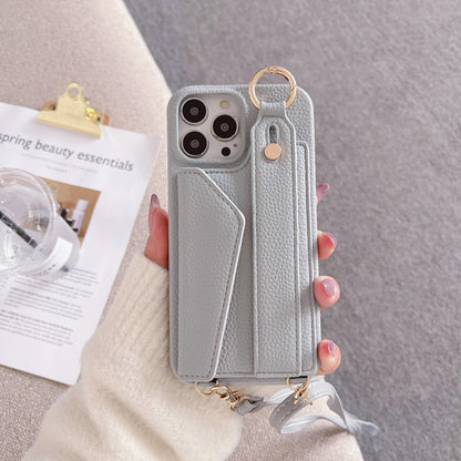 Fashion Simple Back Strap Phone Case Protector Iphone 15 Model