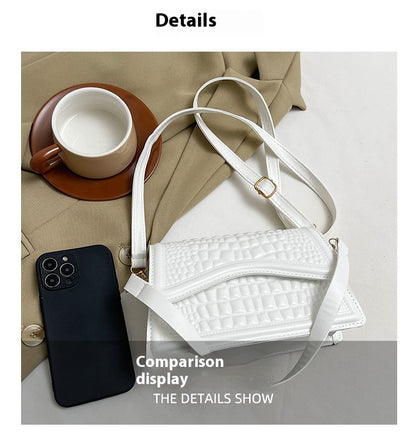 Pattern Shoulder Commuter Western Style Messenger Bag