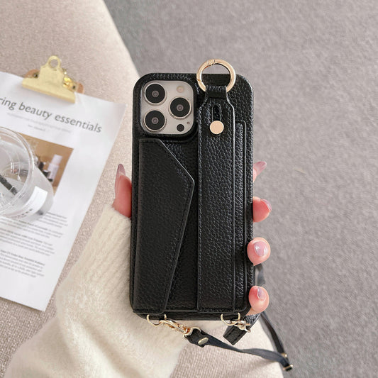 Fashion Simple Back Strap Phone Case Protector Iphone 15 Model