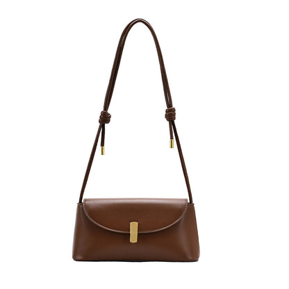 Solid Color Fashion Simple Retro Small Square Bag