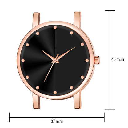 Trendy Rose Gold Analog Watch for Women – Sleek & Modern Look