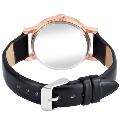 Trendy Rose Gold Analog Watch for Women – Sleek & Modern Look