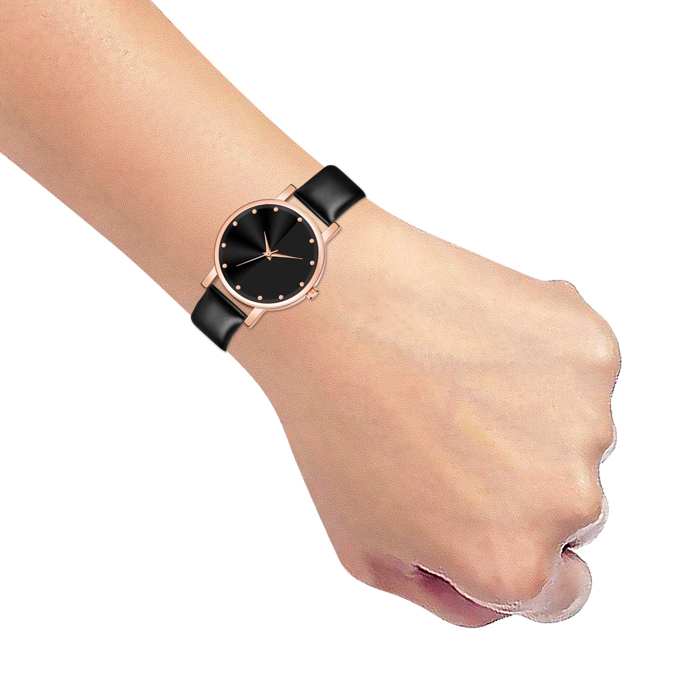 Trendy Rose Gold Analog Watch for Women – Sleek & Modern Look