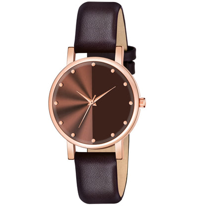 Trendy Rose Gold Analog Watch for Women – Sleek & Modern Look