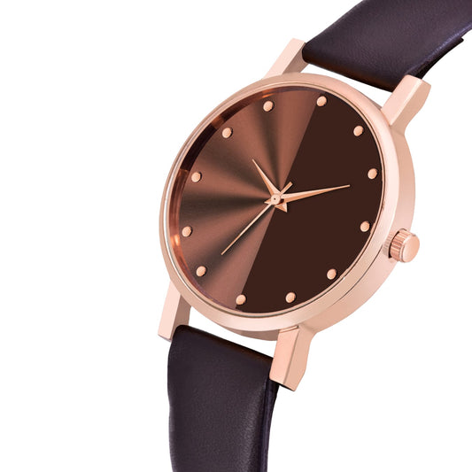 Trendy Rose Gold Analog Watch for Women – Sleek & Modern Look