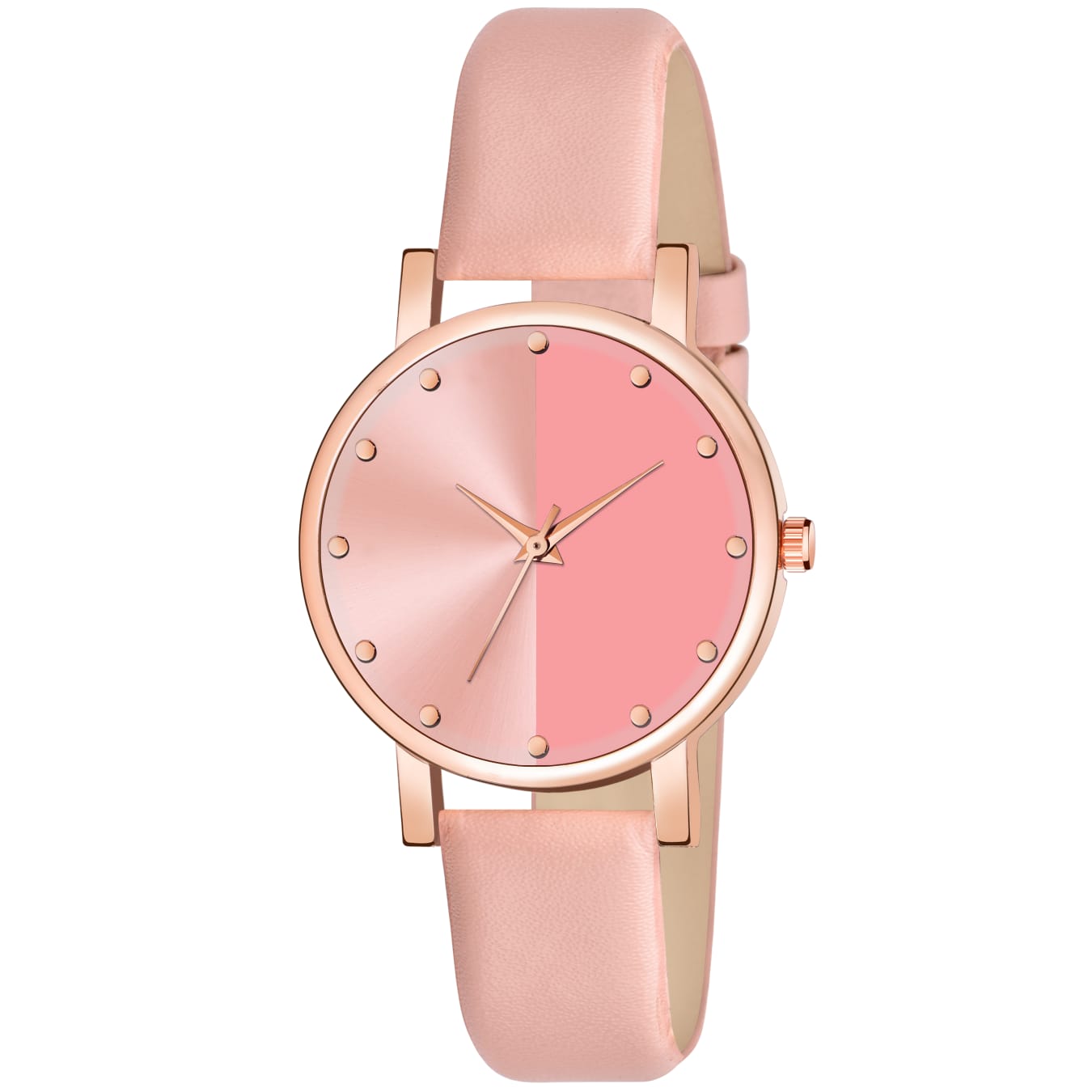 Trendy Rose Gold Analog Watch for Women – Sleek & Modern Look