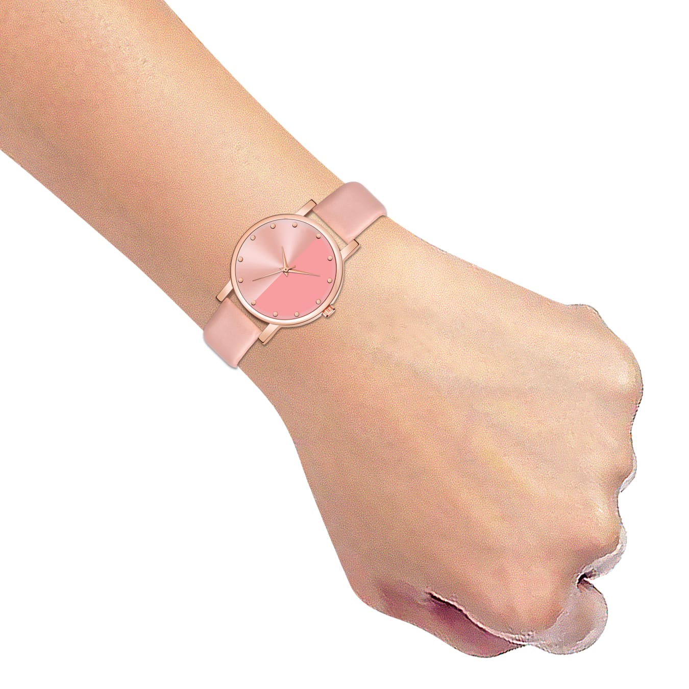 Trendy Rose Gold Analog Watch for Women – Sleek & Modern Look