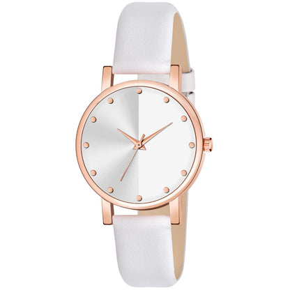 Trendy Rose Gold Analog Watch for Women – Sleek & Modern Look