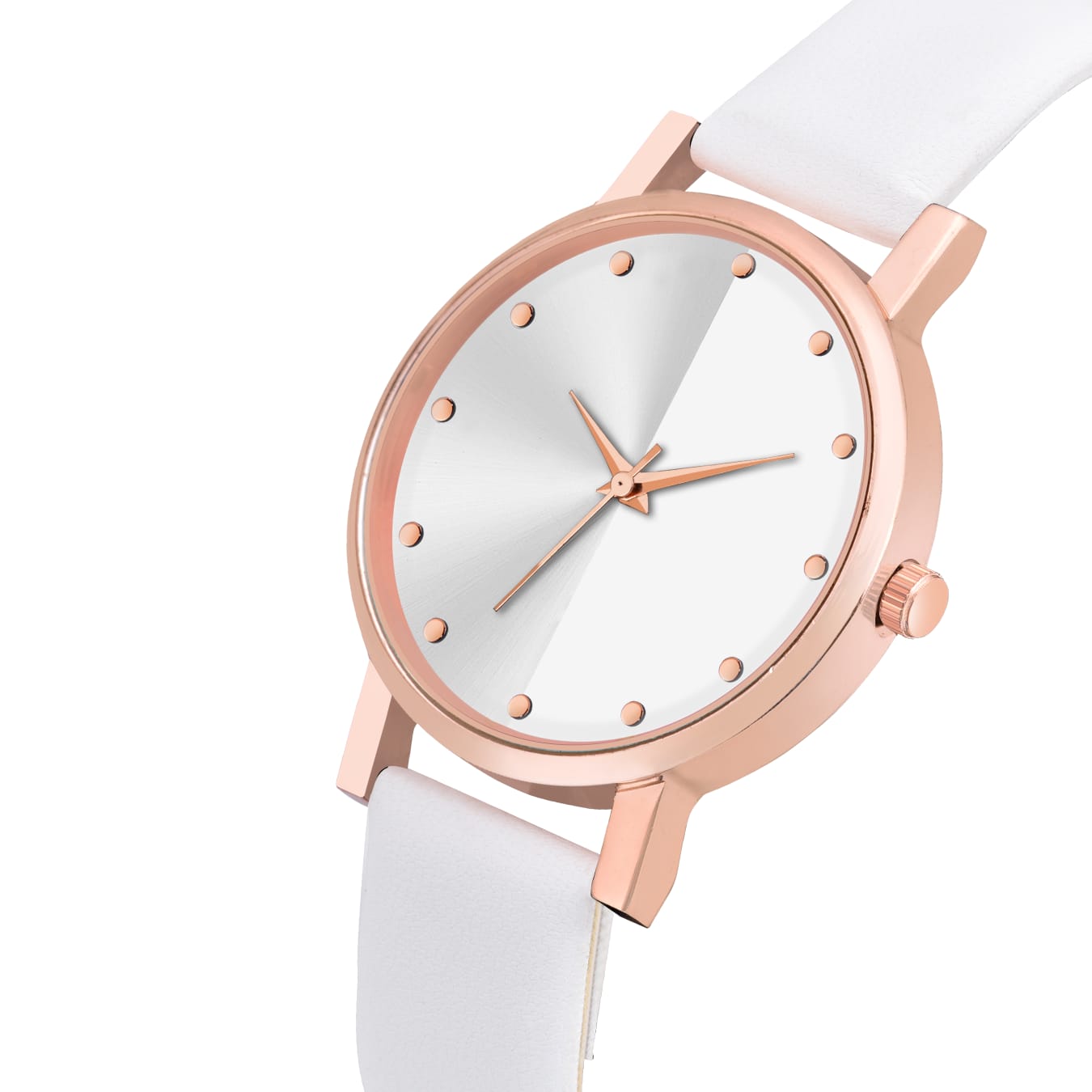 Trendy Rose Gold Analog Watch for Women – Sleek & Modern Look