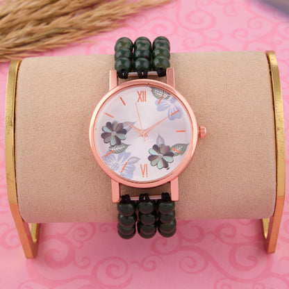 Classic Dial Women’s Watch – Minimalist & Smart