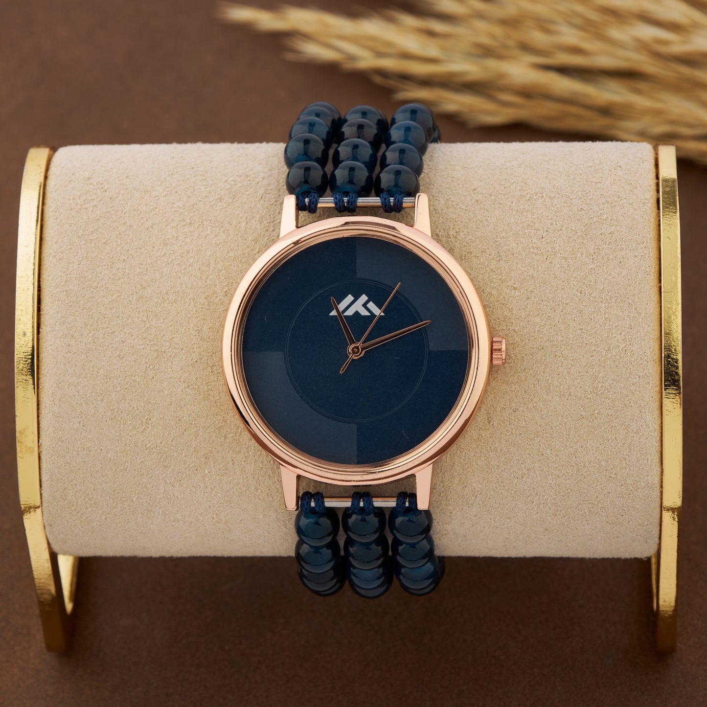 Women's Casual Analog Watch with Rose Gold Case – Rugged & Bold Look