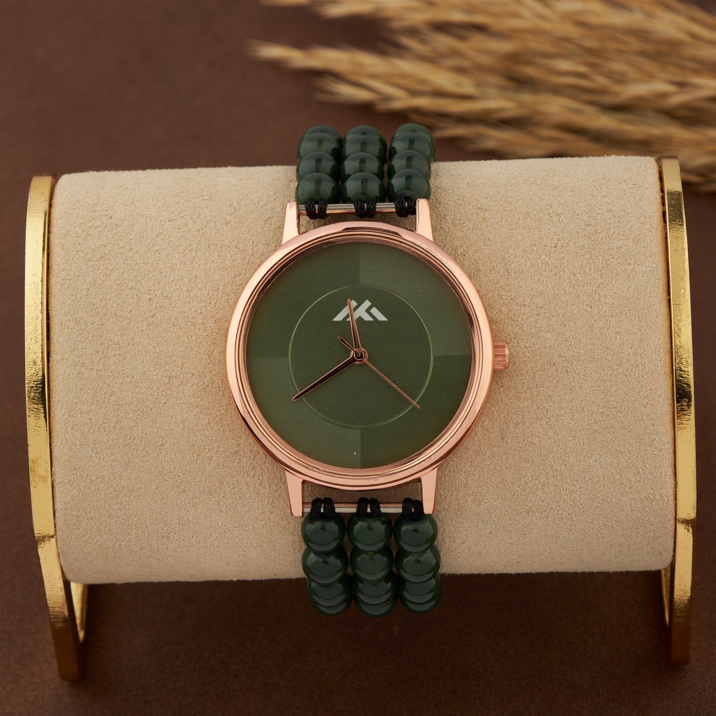 Women's Casual Analog Watch with Rose Gold Case – Rugged & Bold Look