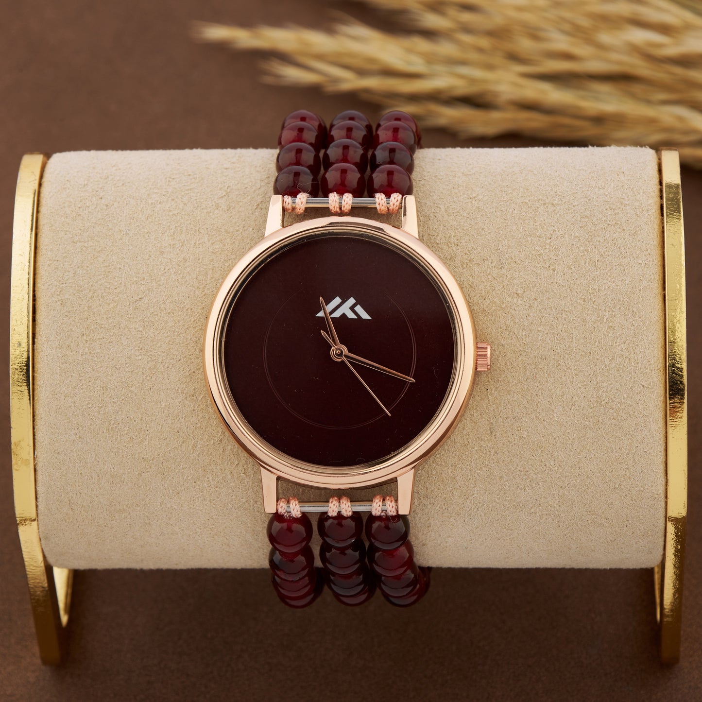 Women's Casual Analog Watch with Rose Gold Case – Rugged & Bold Look