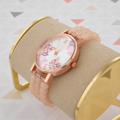 Classic Dial Women’s Watch – Minimalist & Smart
