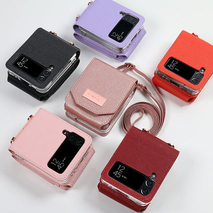 Fashion Personality Cross-body Lanyard Phone Case Samsung Z Flip 3 | Samsung Z Flip 4 | Samsung Z Flip 5 | Samsung Z Flip 6