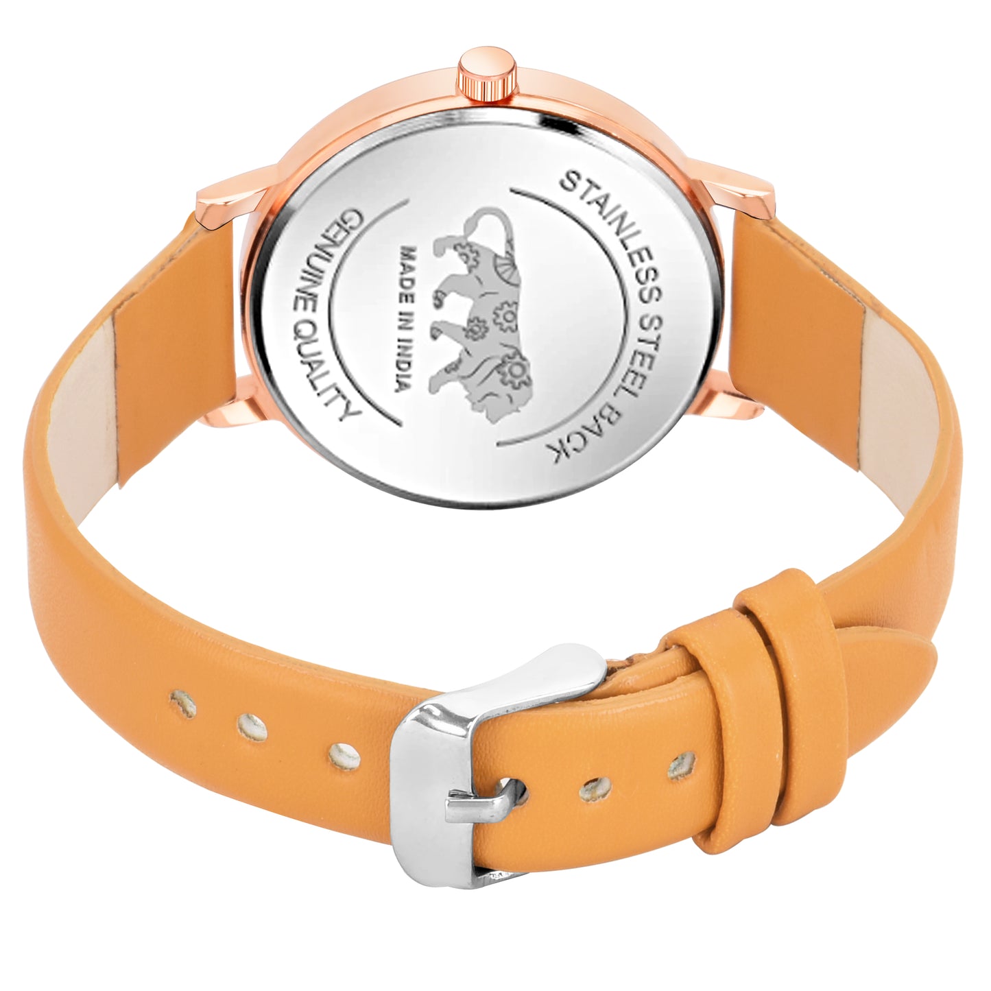Elegant Gold Dial Ladies Watch – Classy & Affordable | Premium Craftsmanship | Timeless Design
