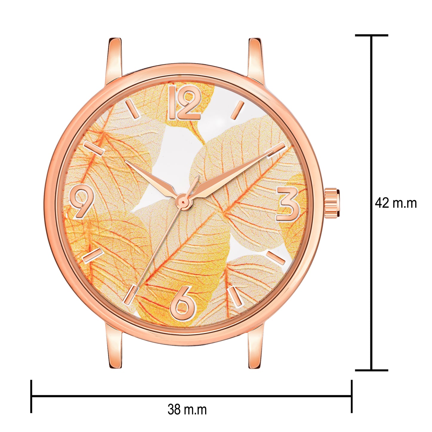 Elegant Gold Dial Ladies Watch – Classy & Affordable | Premium Craftsmanship | Timeless Design