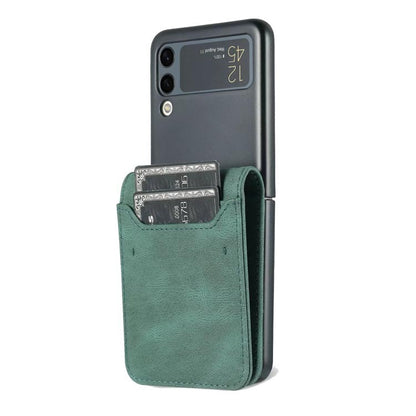 Buckle Phone Case 3 Card Flip Protective Cover For Samsung Z FLIP 3 Generation 5G | Samsung Z Flip 4 Generation | Samsung Z Flip 5