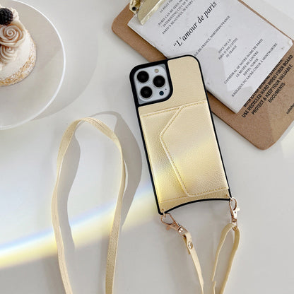 Solid Color Mobile Phone Case With Mirror All Model | iPhone 13 | iPhone 14