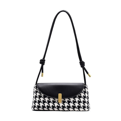 Solid Color Fashion Simple Retro Small Square Bag
