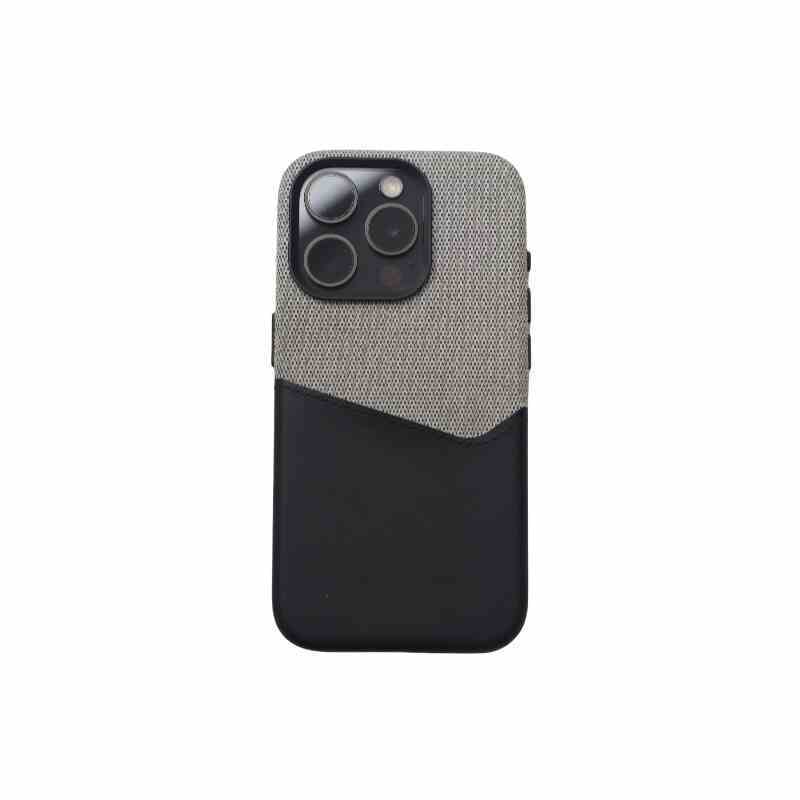 Double Card Leather Magnetic Phone Case | Protective Case Personalized Business Style Compatible With All Model | iPhone 15 | iPhone 16