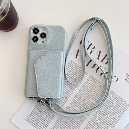 Ladies Card Holder Mirror Protective Shell | All Model for Iphone 14 | iphone 15