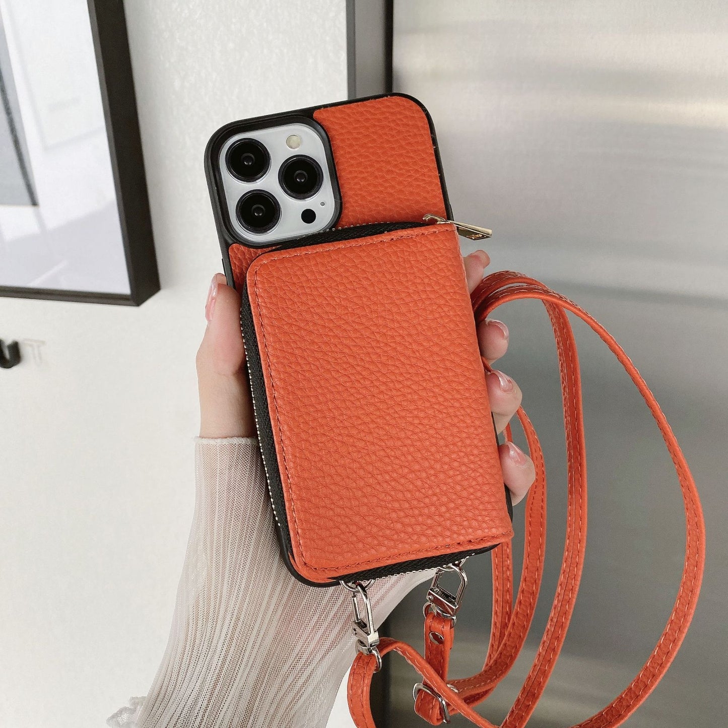 Litchi Patterned Phone Protective Case iphone14 | iphone14 Plus | iphone14 pro | iphone14 Promax