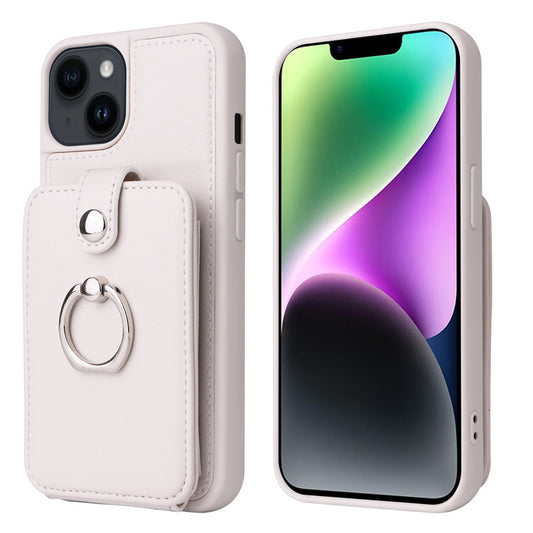 Creative Leather Anti-fall 12 Organ Card Mobile Phone Leather Case For iPhone 14 | iPhone 14 Plus | iPhone 14 Pro | iPhone 14 Promax | iPhone 15 | iPhone 15 Plus | iPhone 15 Pro | iPhone 15 Promax
