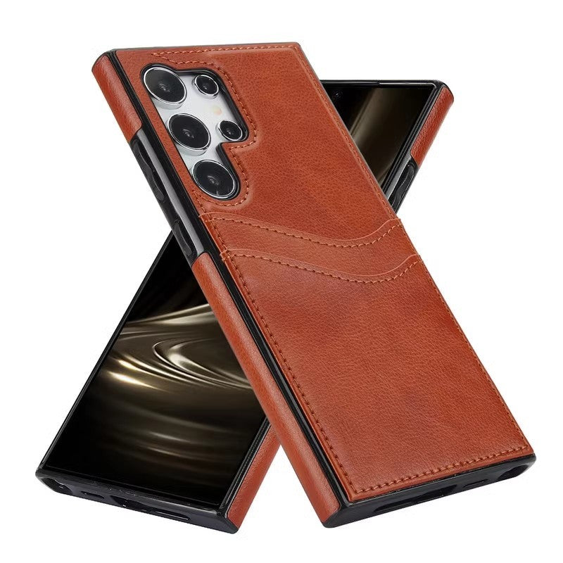 Suitable For Business Simplicity Phone Case Card Holster All Model | Samsung S23 | Samsung S24